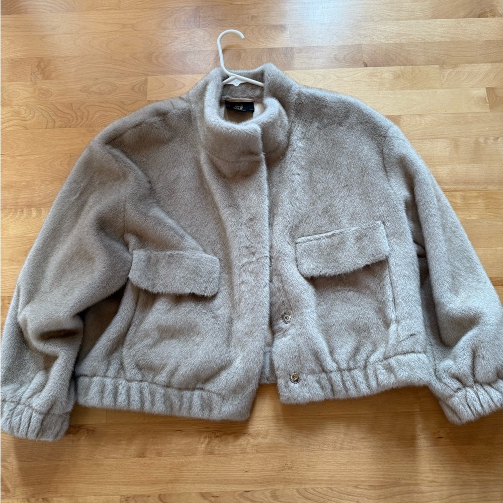 Fur bomber Jacket
